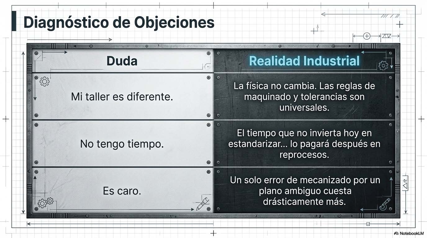 Diagnóstico de Objeciones: Duda vs Realidad Industrial