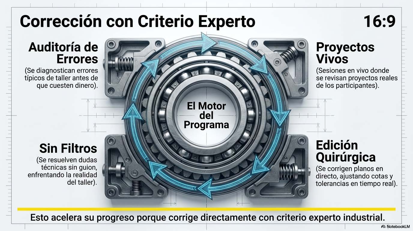 Corrección con Criterio Experto: retroalimentación técnica en planos de fabricación